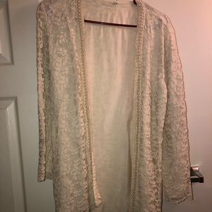 Vintage lace blazer